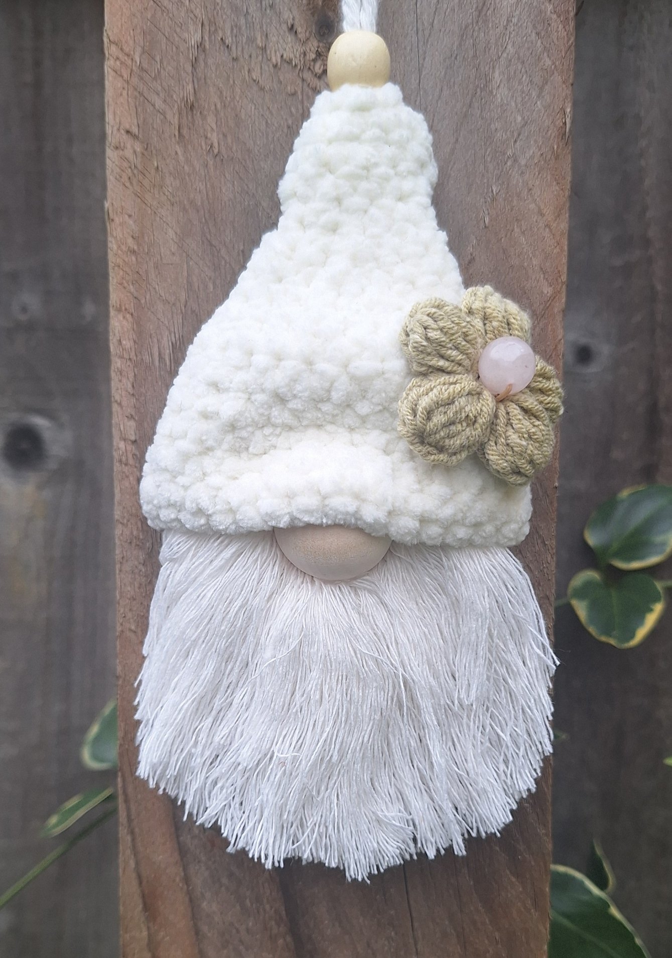 Yellow hat green flower gonk